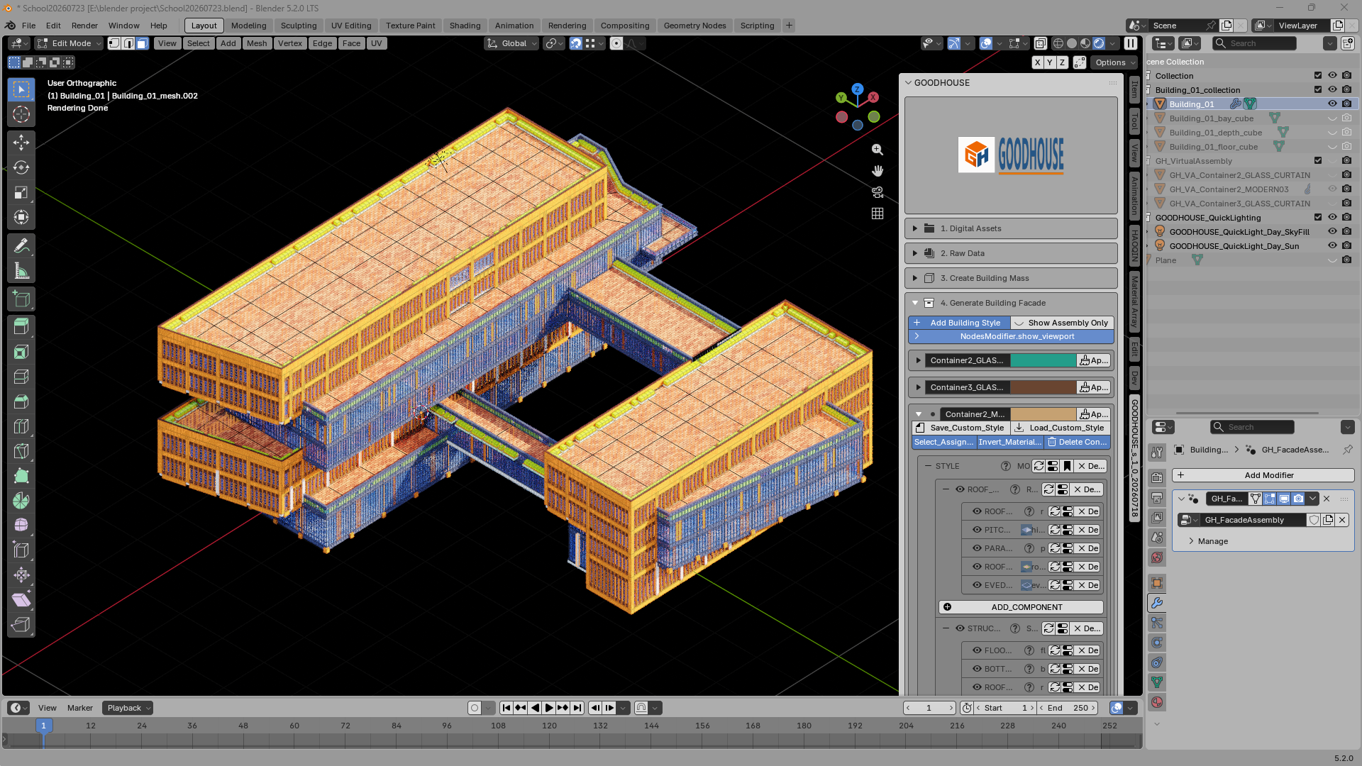 Mixed style scheme 05 view 3